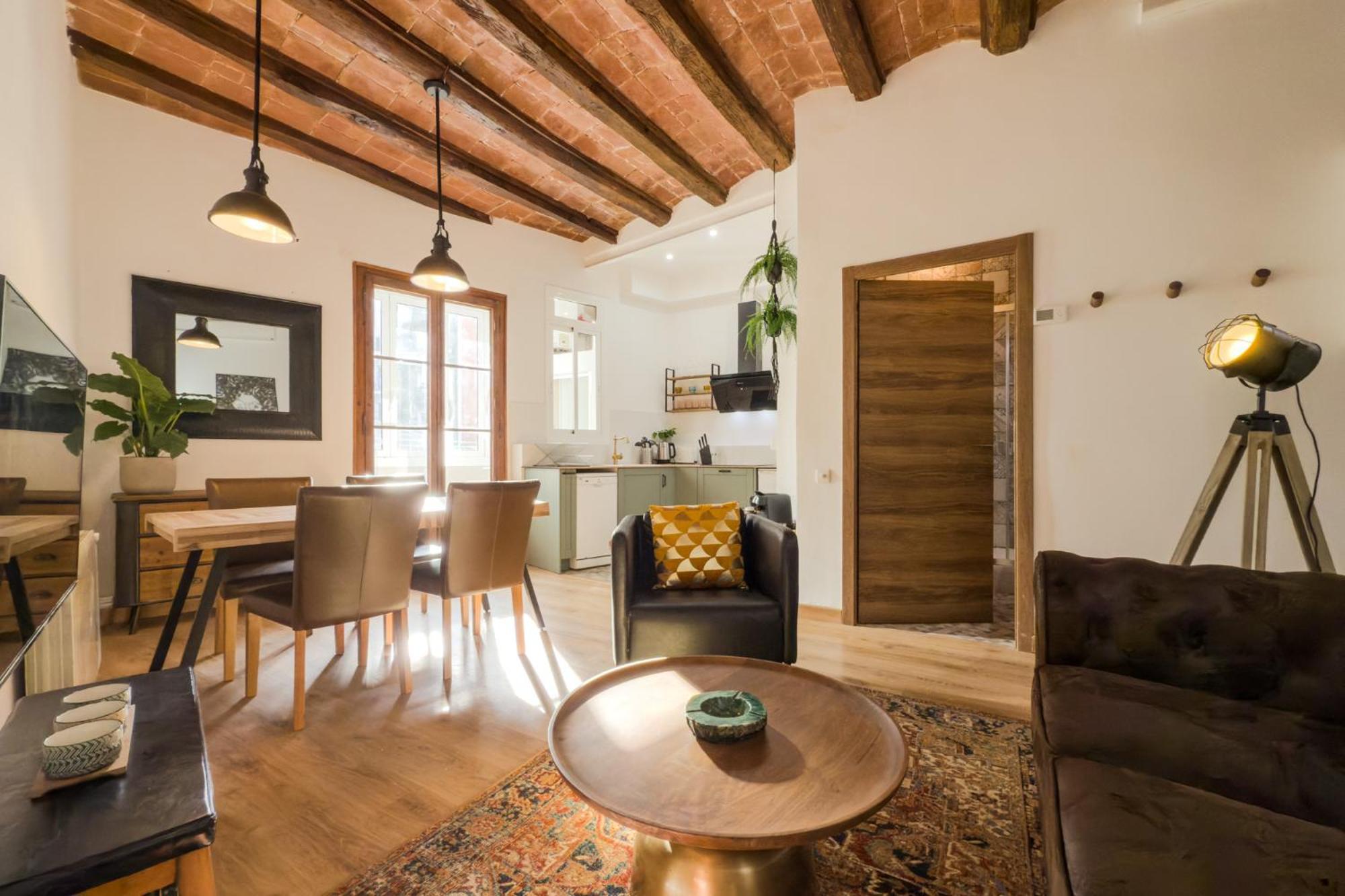 Magalhaes - Trad Flat In Poble Sec, Near Ramblas Barselona Dış mekan fotoğraf